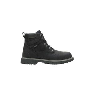 Wolverine Men's Floorhand Black Leather Waterproof 6" Work Boot W10691